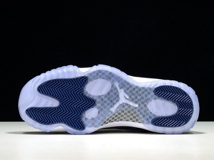 jordan 11 retro low snake navy (2019) - cd6846-102
