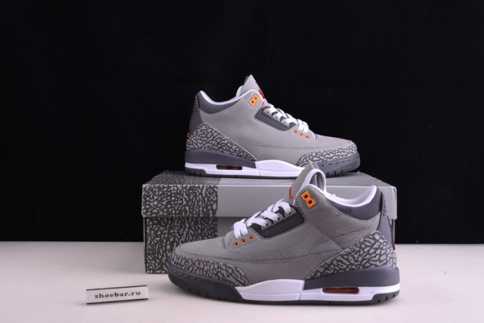 air jordan 3 retro cool grey (2021) ct8532-012