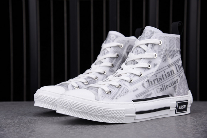 b23 oblique high-top sneaker