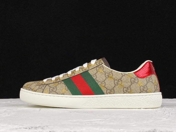 gu ace embroidered low-top sneaker