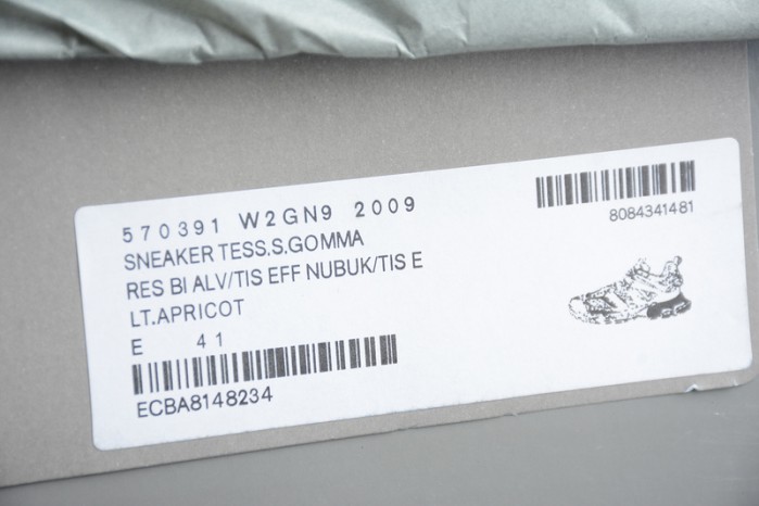 balen sneaker tess.s.gomma 4.0 gold black 570391 w2gn7 2009