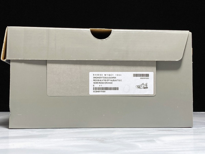 balen sneaker tess s.gomma res bi alv/tis eff nubuk/tis rose orange w1gb9-9057