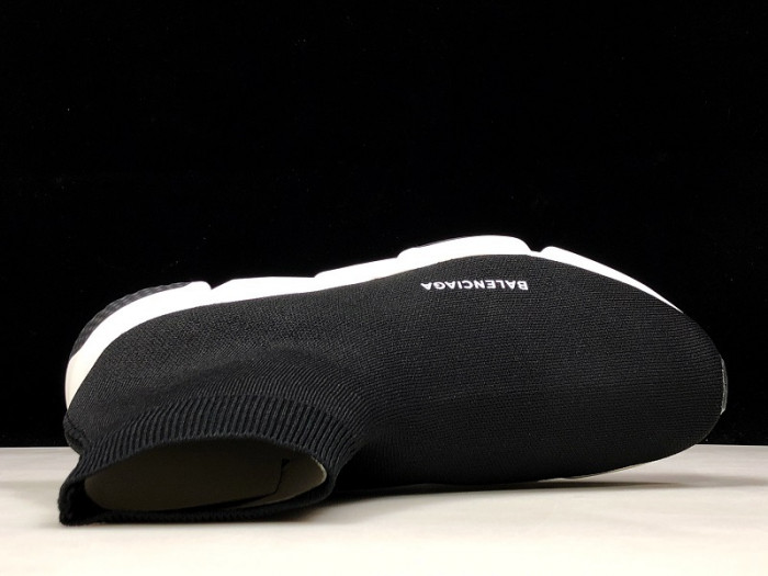 balen stretch mesh high top sneaker black white 477289 w05g0 1000