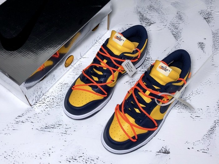 nike dunk low fw michigan - ct0856-700