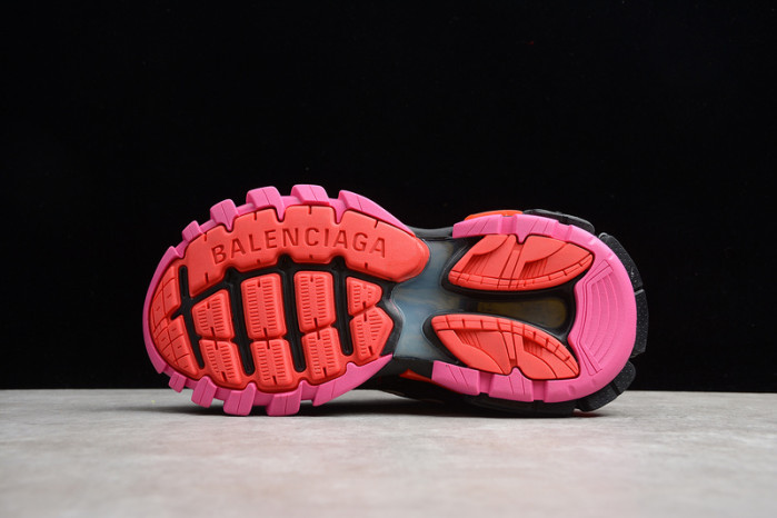 balen sneaker tess.s.gomma red / pink 542436 w1gb8 5418