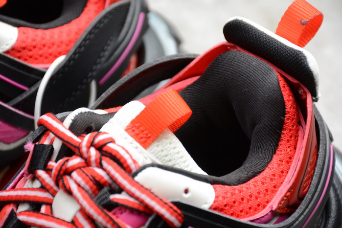 balen sneaker tess.s.gomma red / pink 542436 w1gb8 5418