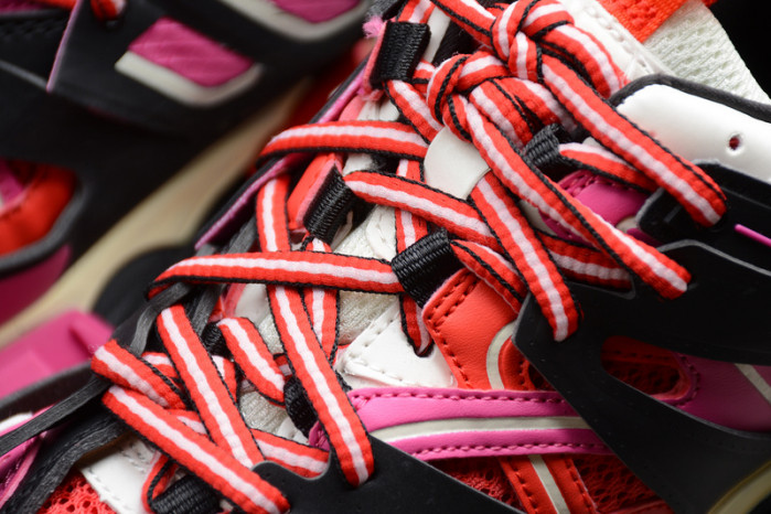 balen sneaker tess.s.gomma red / pink 542436 w1gb8 5418