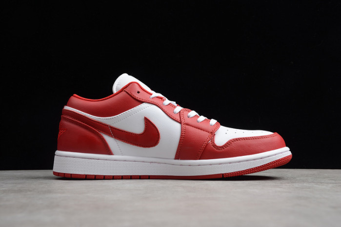 air jordan 1 low gym red white 553558-611