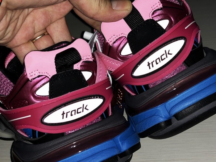 balen sneaker tess.s.gomma pink black blue 542023 w1gb8 5482