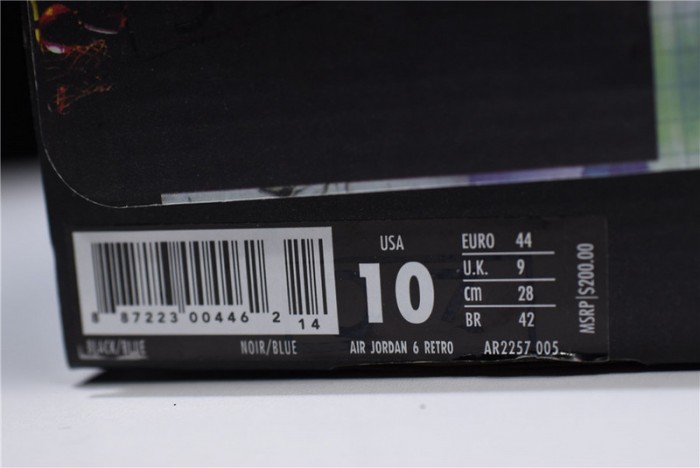 jordan 6 retro social status - ar2257-005