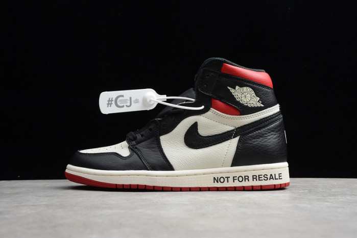 air jordan 1 retro high "not for resale" varsity red 861428-106
