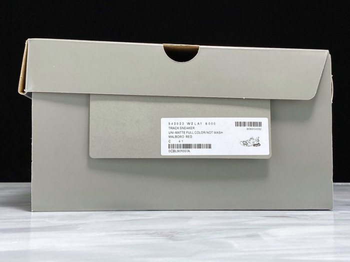 balen sneaker tess.s.gomma red w1gb4 3434