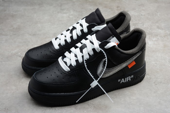 fw x moma x nike air force 1 07 low black av5210-001