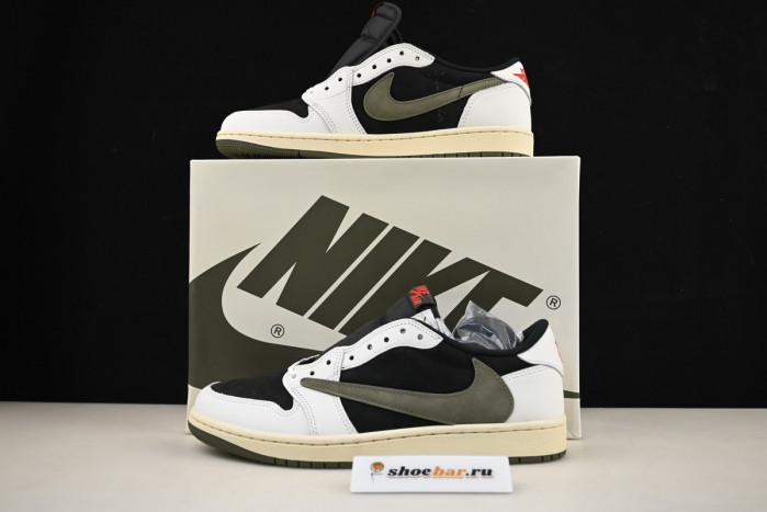 travis scott x air jordan 1 low og “olive”