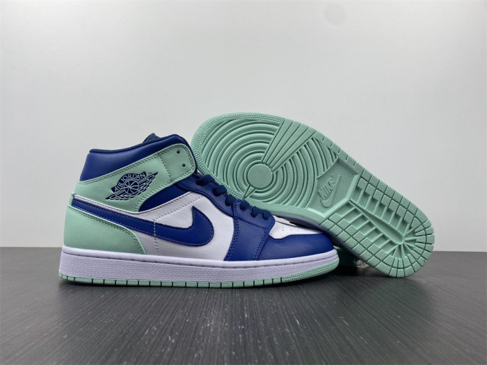air jordan 1 mid blue mint
