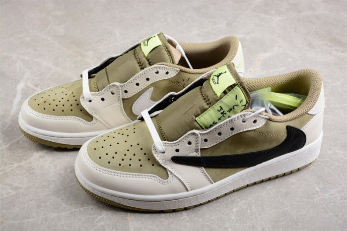 jordan 1 retro low golf travis scott neutral olive