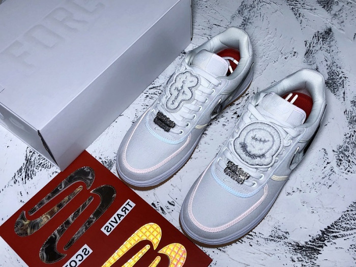 nike air force 1 low travis scott sail aq4211-101