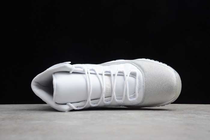 air jordan 11 retro white metallic silver ar0715-100