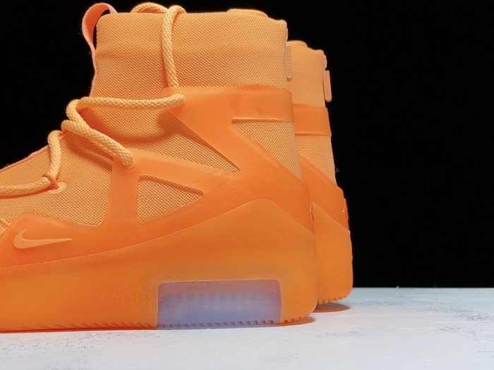 nike air fear of god 1 orange pulse ar4237-800