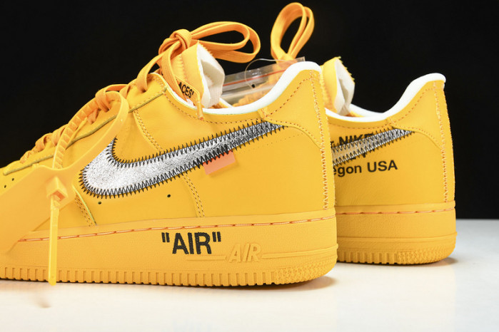 nike air force 1 low fw university gold metallic silver dd1876-700