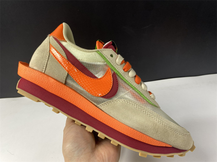 clot x sacai x nike ldv waffle dh1347-100