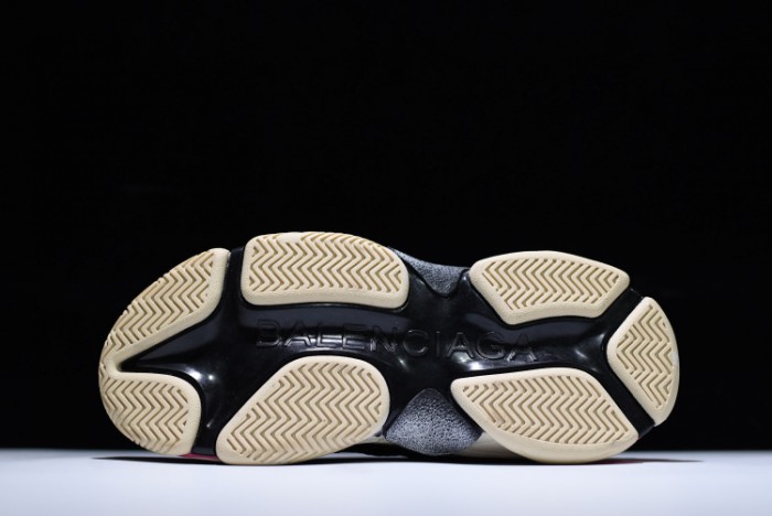 balen 17fw triple s black pink women sneaker 483523 w06e3 8080