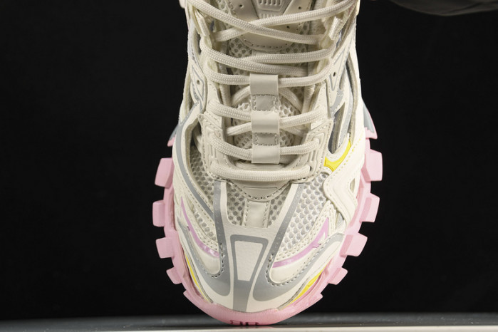 balen track sneaker white yellow