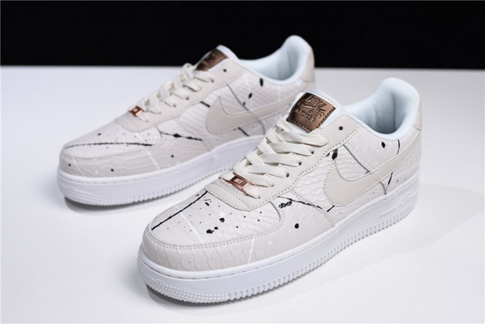 nike air force 1 low lx "phantom snakeskin" 898889-007