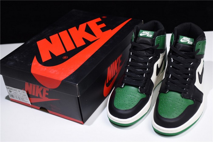 air jordan 1 retro high pine green 555088-302