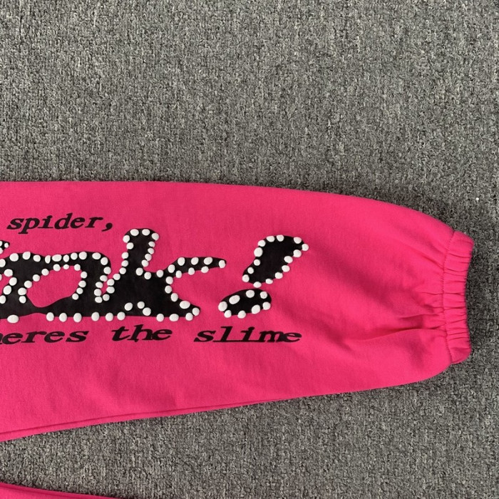 sp5der p*nk sweatpants pink
