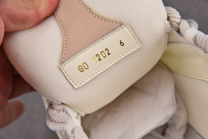 l&v skate sneaker beige white