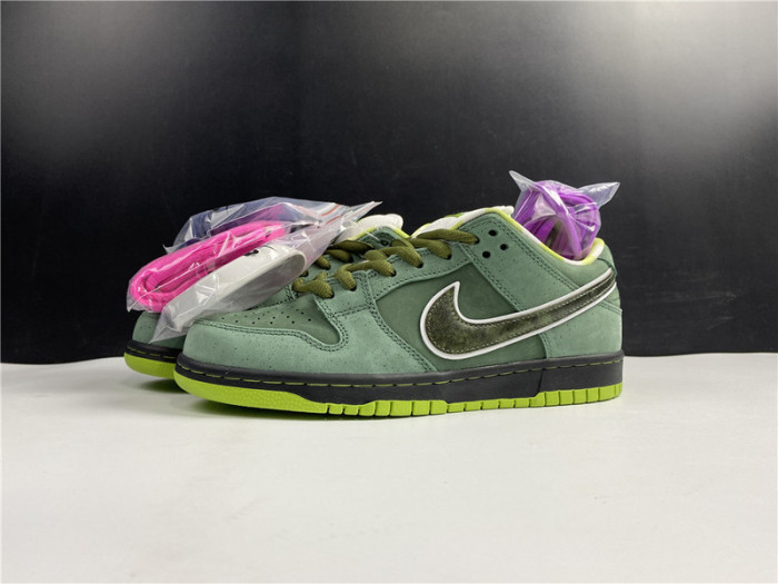 nike sb dunk low concepts green lobster (regular box) bv1310-337