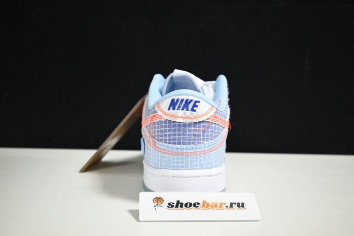 nike dunk low union passport pack argon- dj9649-400