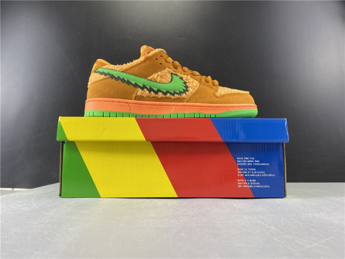 nike sb dunk low grateful dead "orange bear" cj5378-800