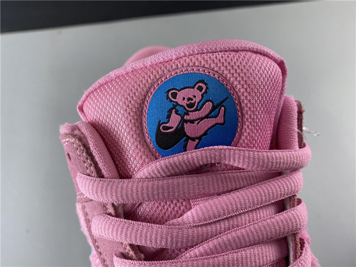 nike sb dunk low grateful dead x pink bear cj5378-600