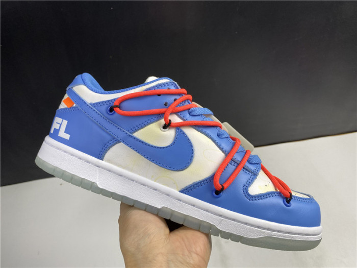 fw x futura x nike dunk low “bright blue” ct0856-403