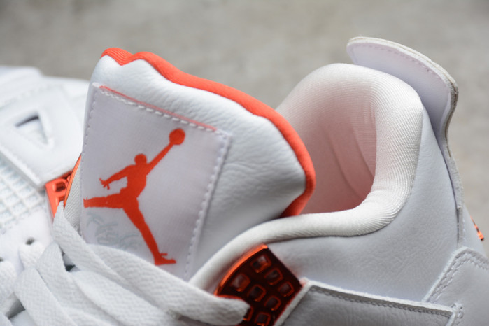air jordan 4 retro metallic orange