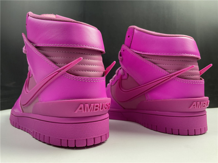 nike dunk high ambush active fuchsia cu7544-600