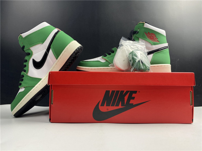 air jordan 1 retro high lucky gree db4612 -300