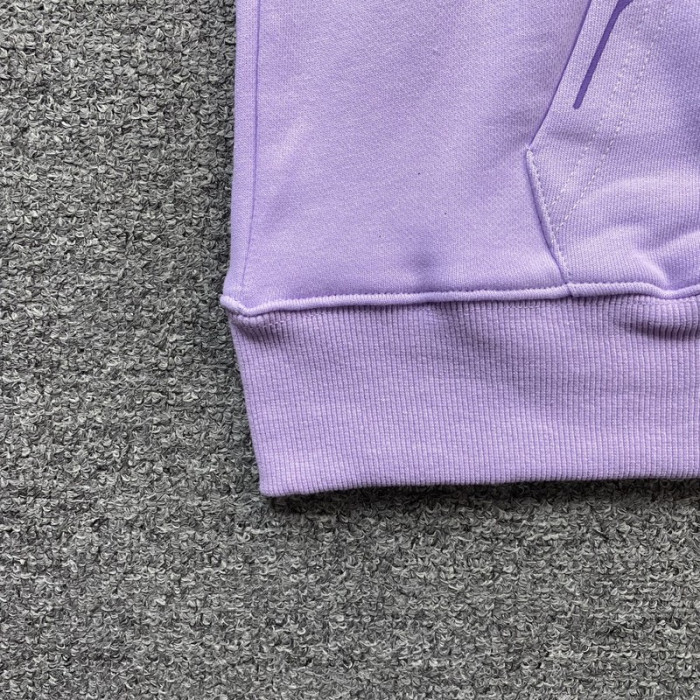 sp5der acai hoodie purple