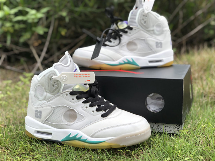 air jordan 5 fw sp grey green ct8480-105