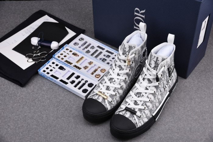 b23 oblique high top sneaker