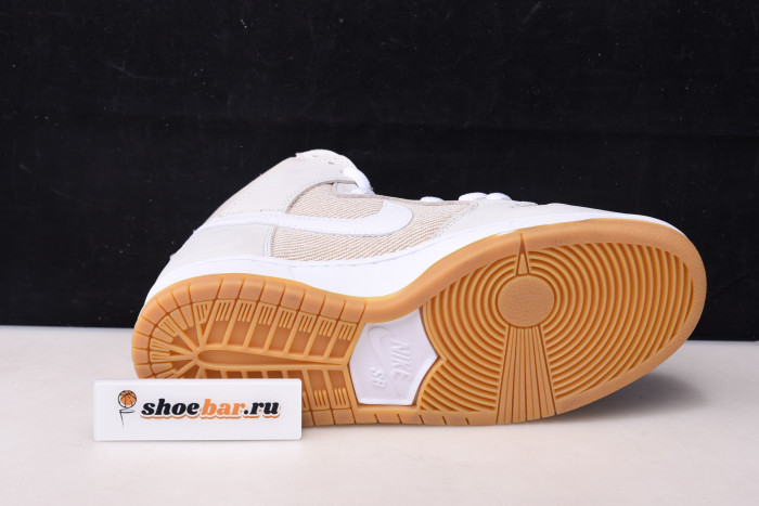 nike sb dunk high unbleached pack da9626-100