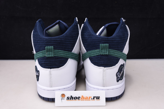 nike dunk high sports specialties white navy dh0953-400