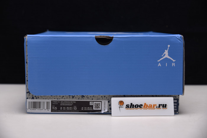 air jordan 6 "unc" ct8529-410
