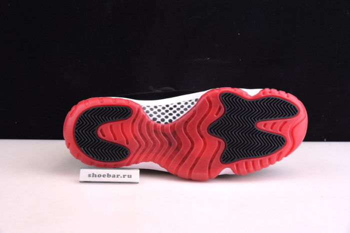 air jordan 11 retro playoffs bred (2019) 378037-061