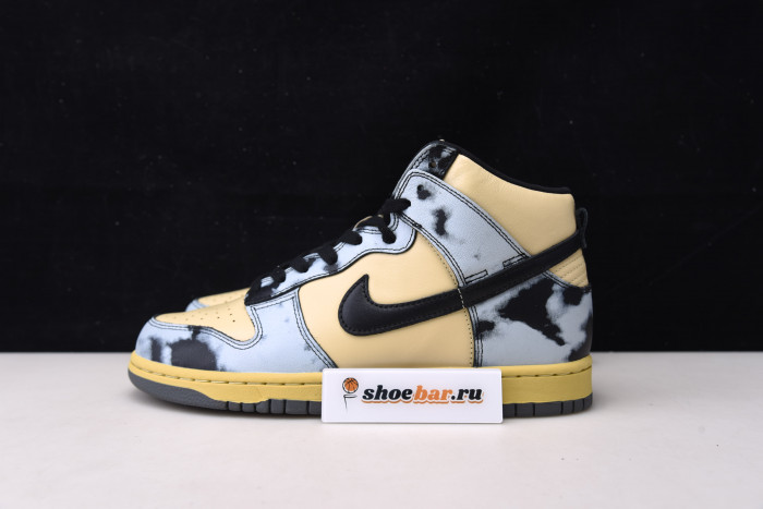 nike dunk high 1985 black acid wash - dd9404-700