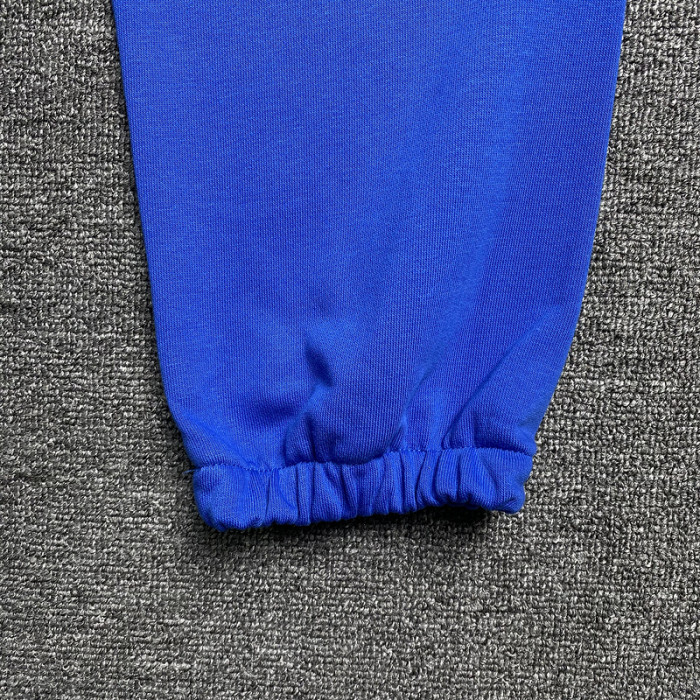 sp5der tc sweatpants blue