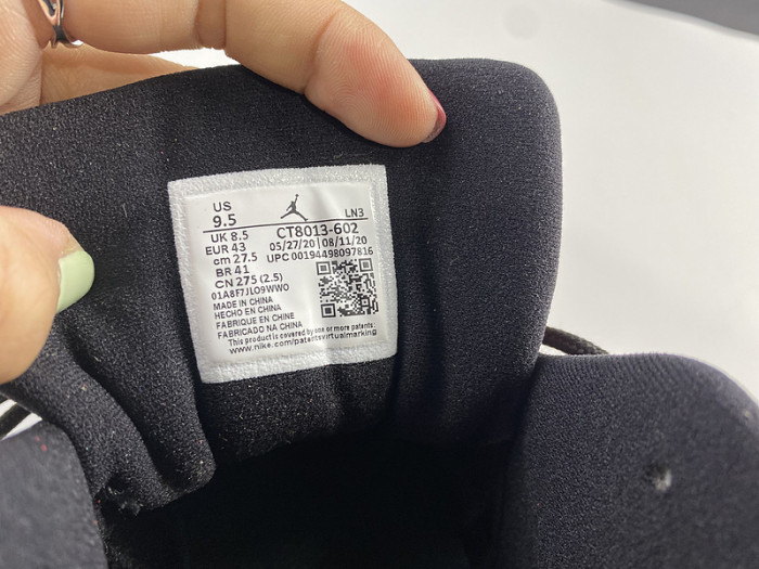 air jordan 12 retro reverse flu game ct8013-602