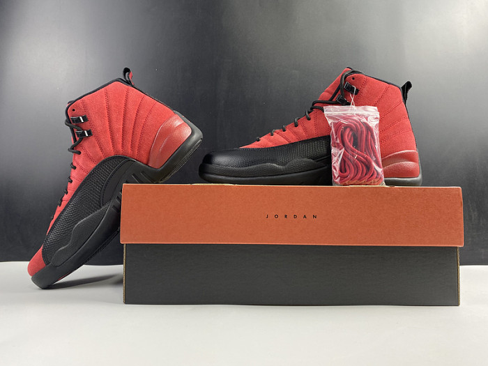 air jordan 12 retro reverse flu game ct8013-602